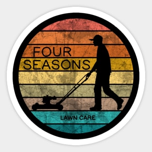 Four Seasons Total Landscaping Sticker